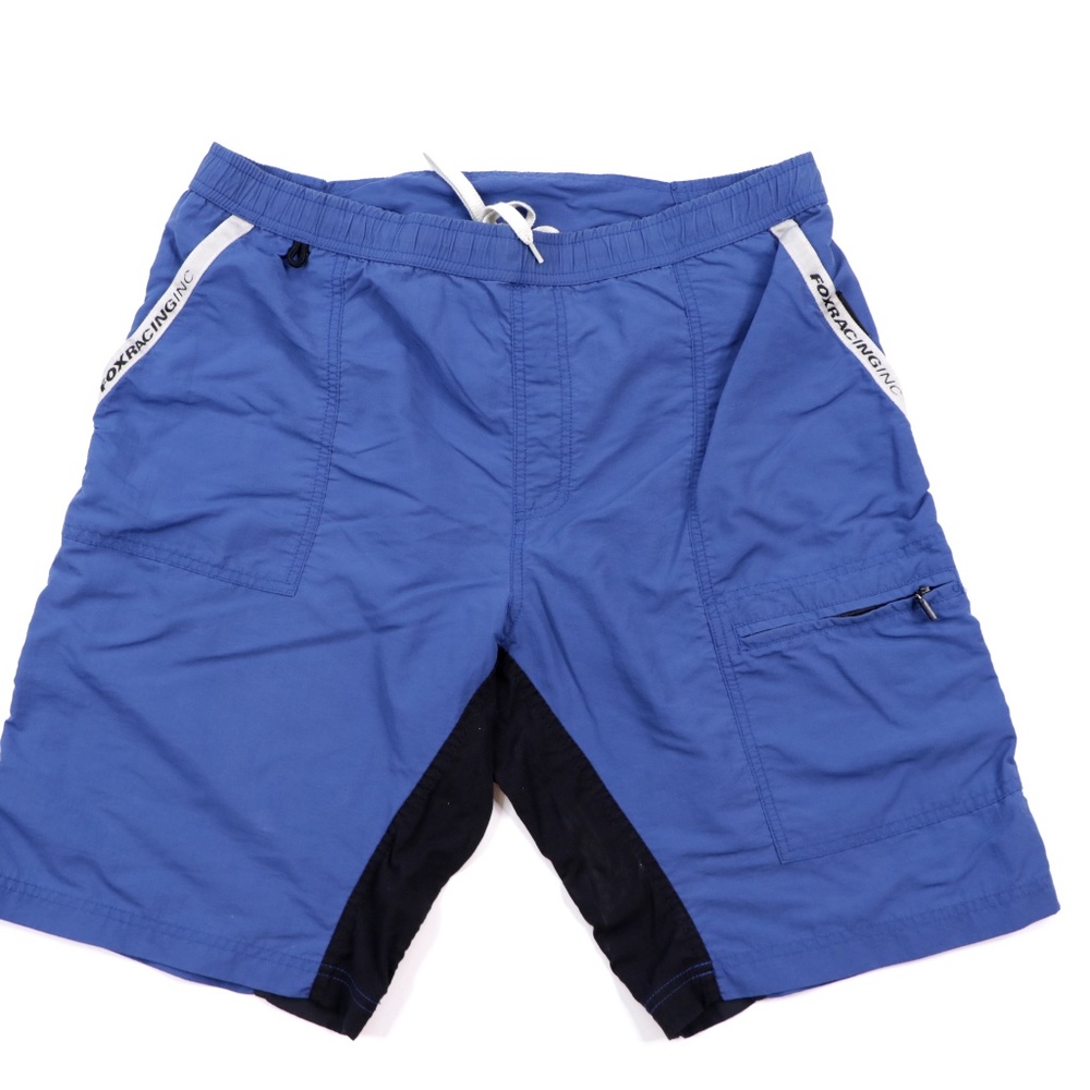 90s Fox Racing Mens Large Cargo Shorts Blue